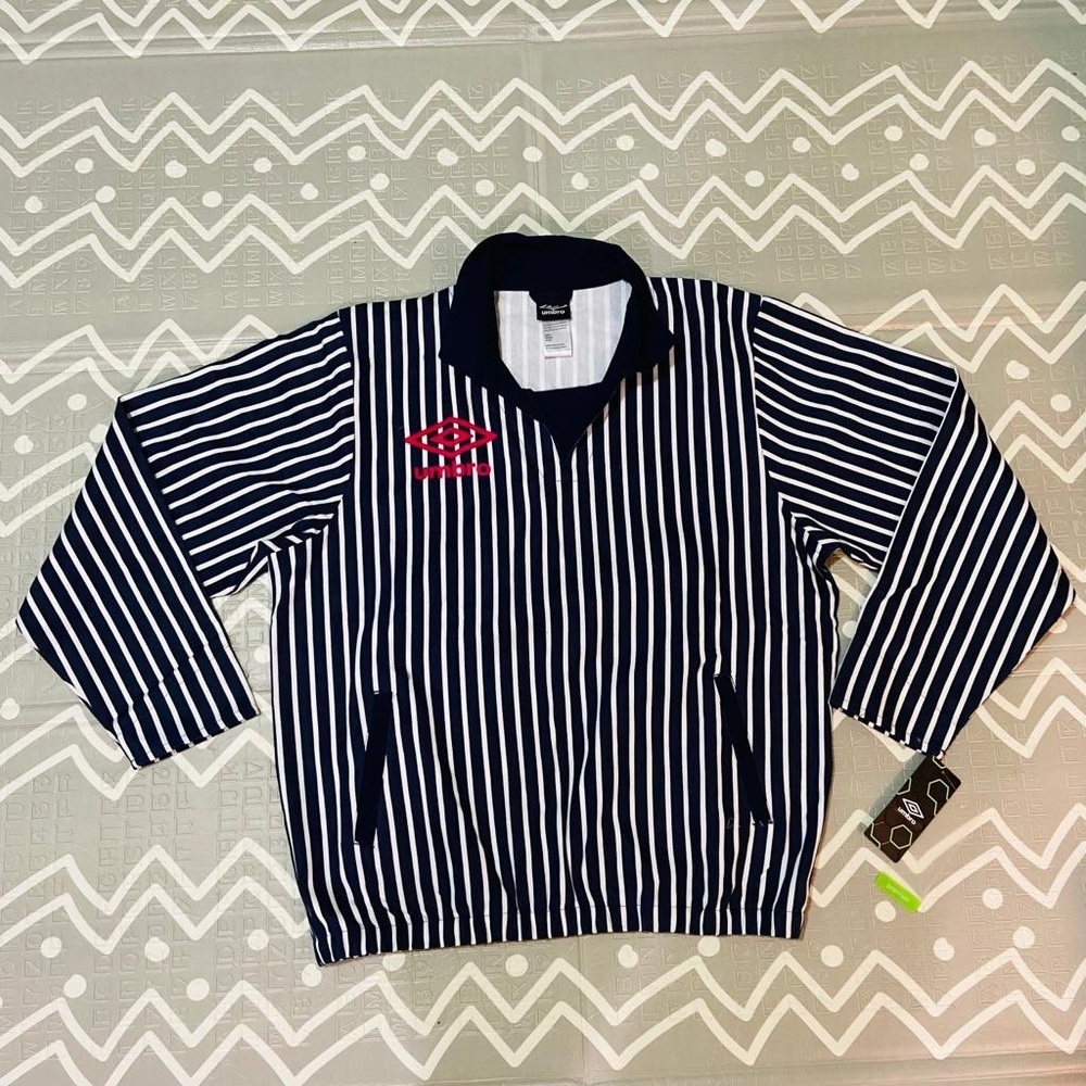 Umbro special edition Club striped  denim shirt jacket